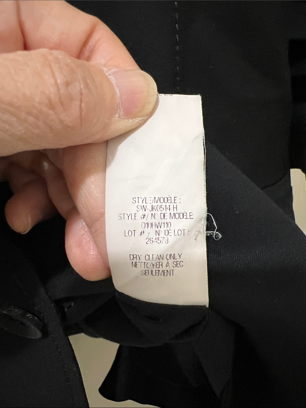 Helmut Lang Black Single-Button Blazer (sz 6) - Picture 7 of 9